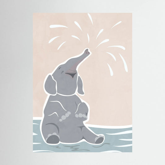 Cute scandi elephant