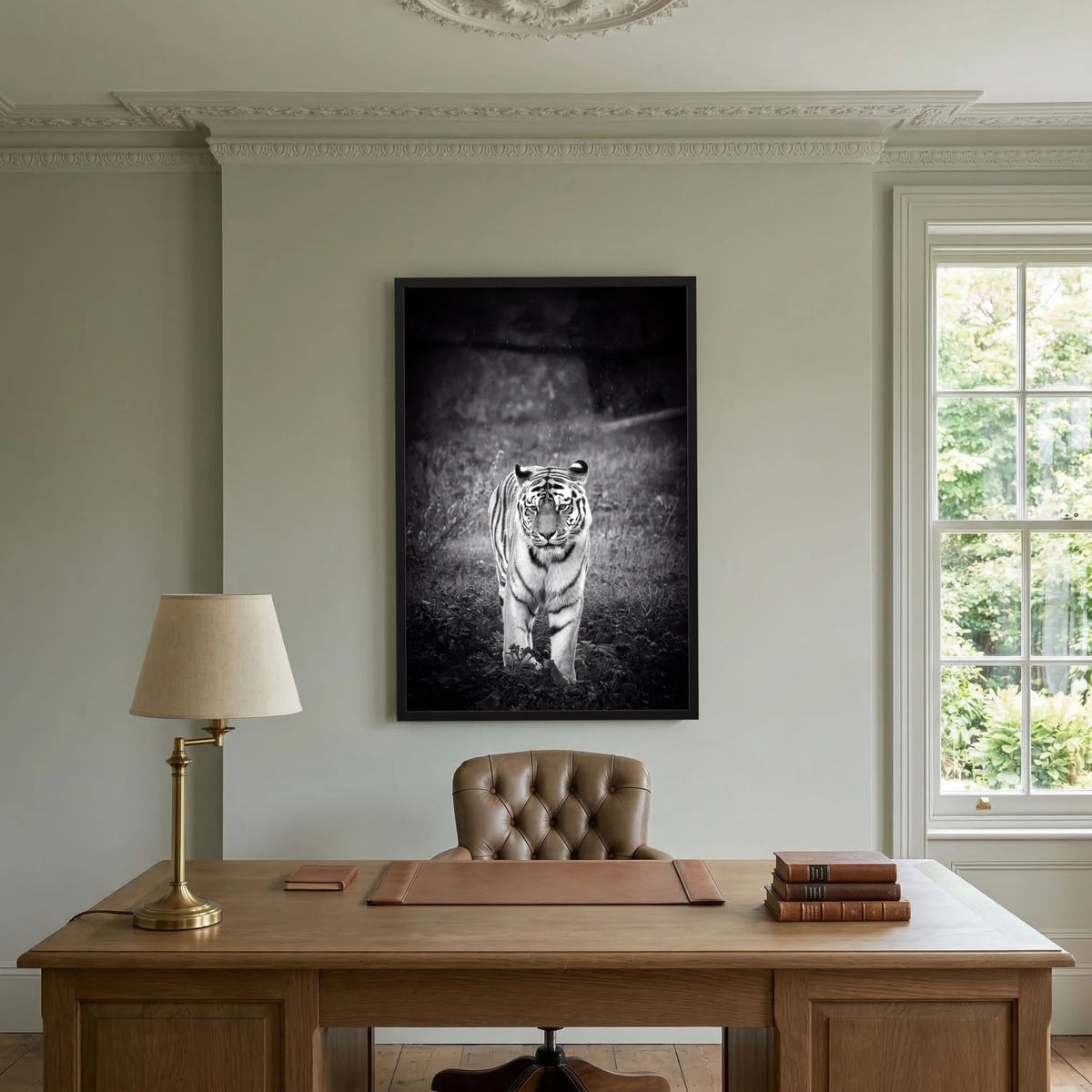 Tiger in Rain