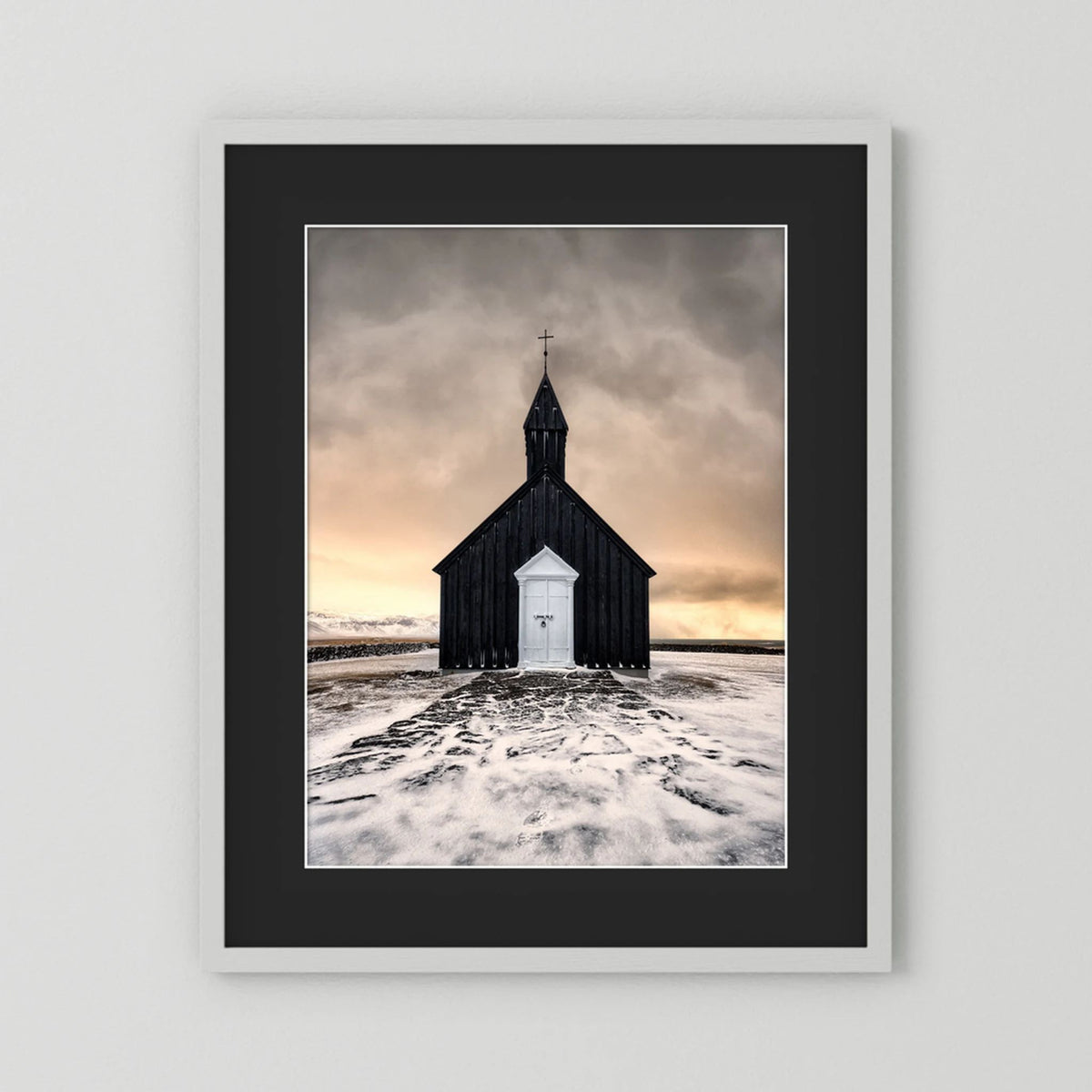 Iceland Black Church 