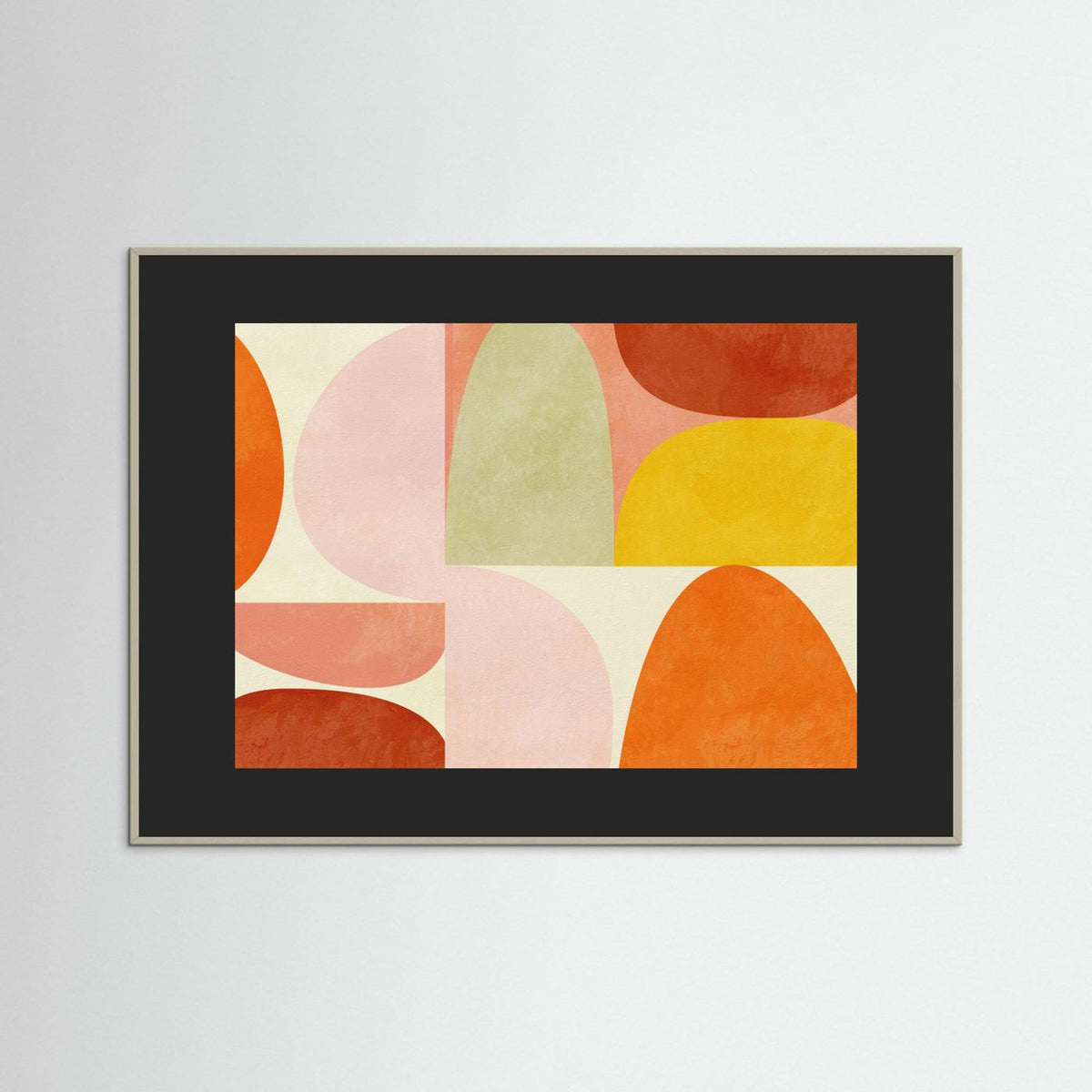 Warm Pastel Geometry