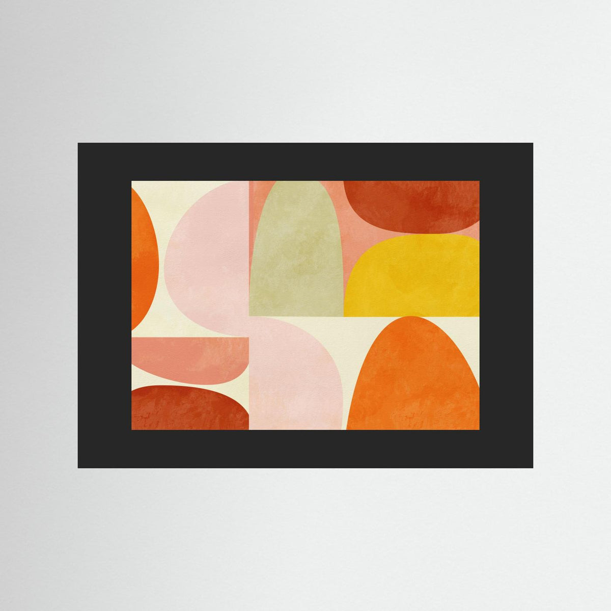 Warm Pastel Geometry 