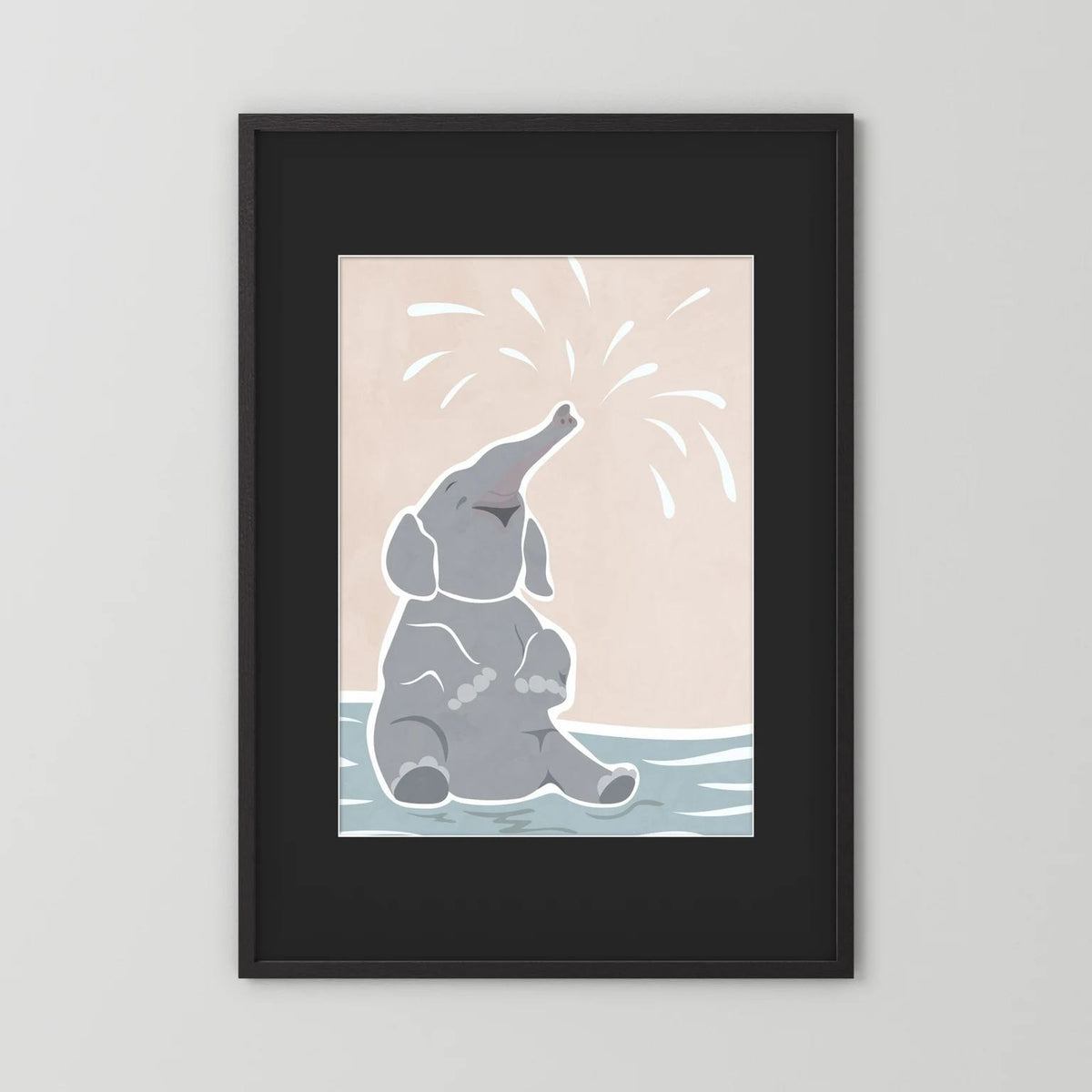 Cute scandi elephant 