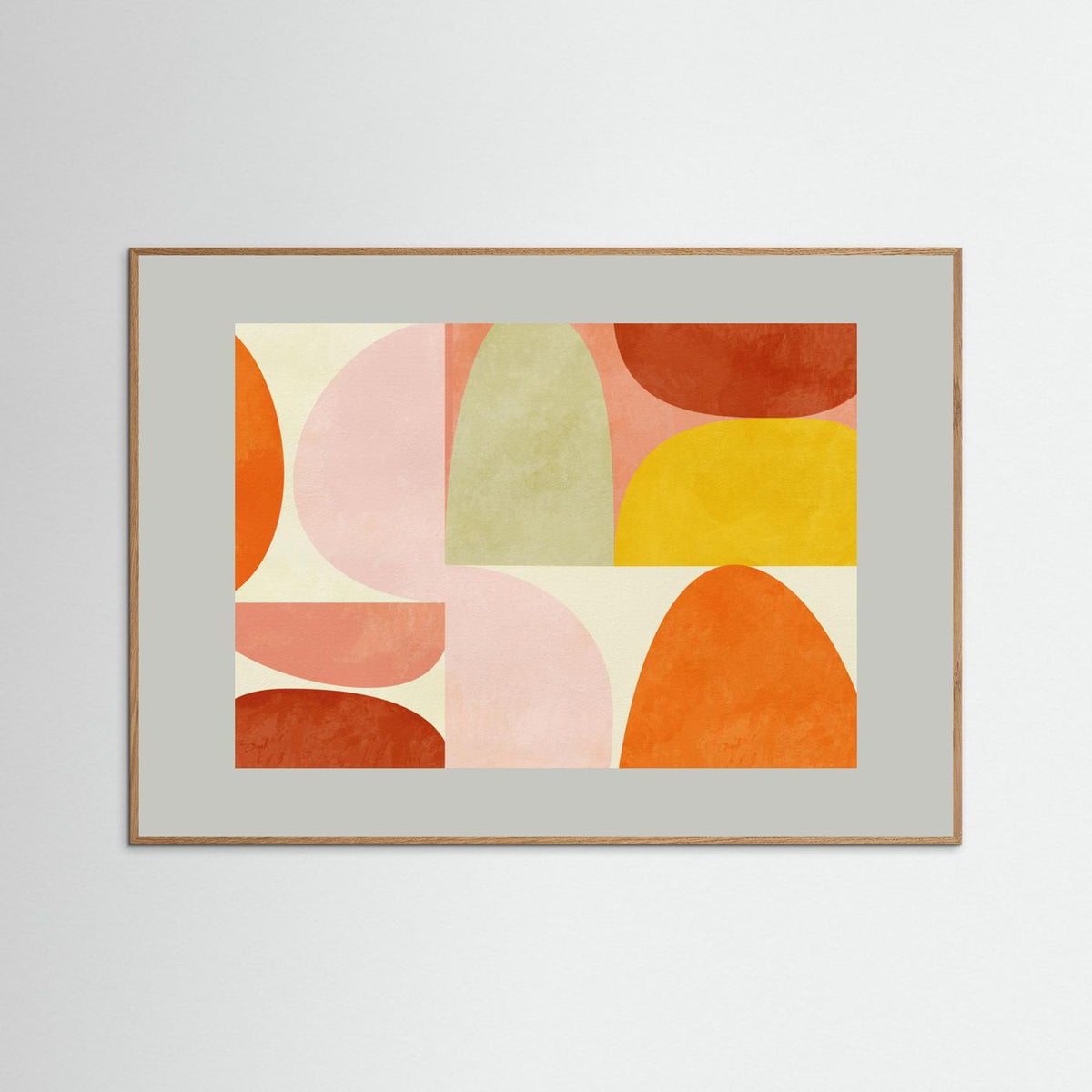 Warm Pastel Geometry