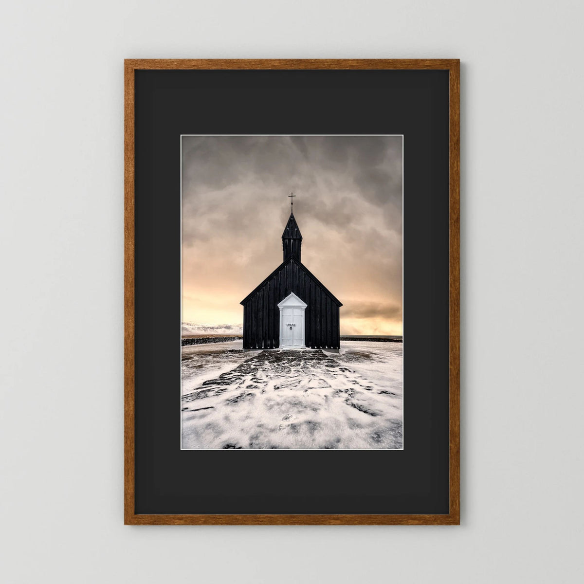 Iceland Black Church 