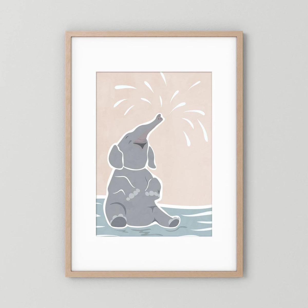 Cute scandi elephant 