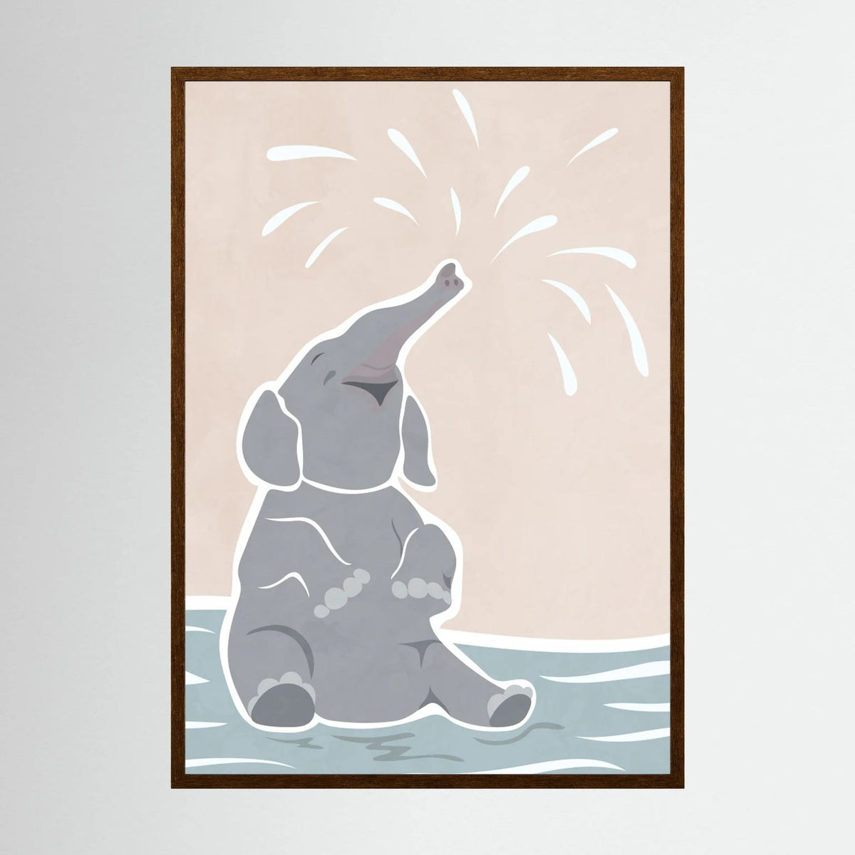 Cute scandi elephant 