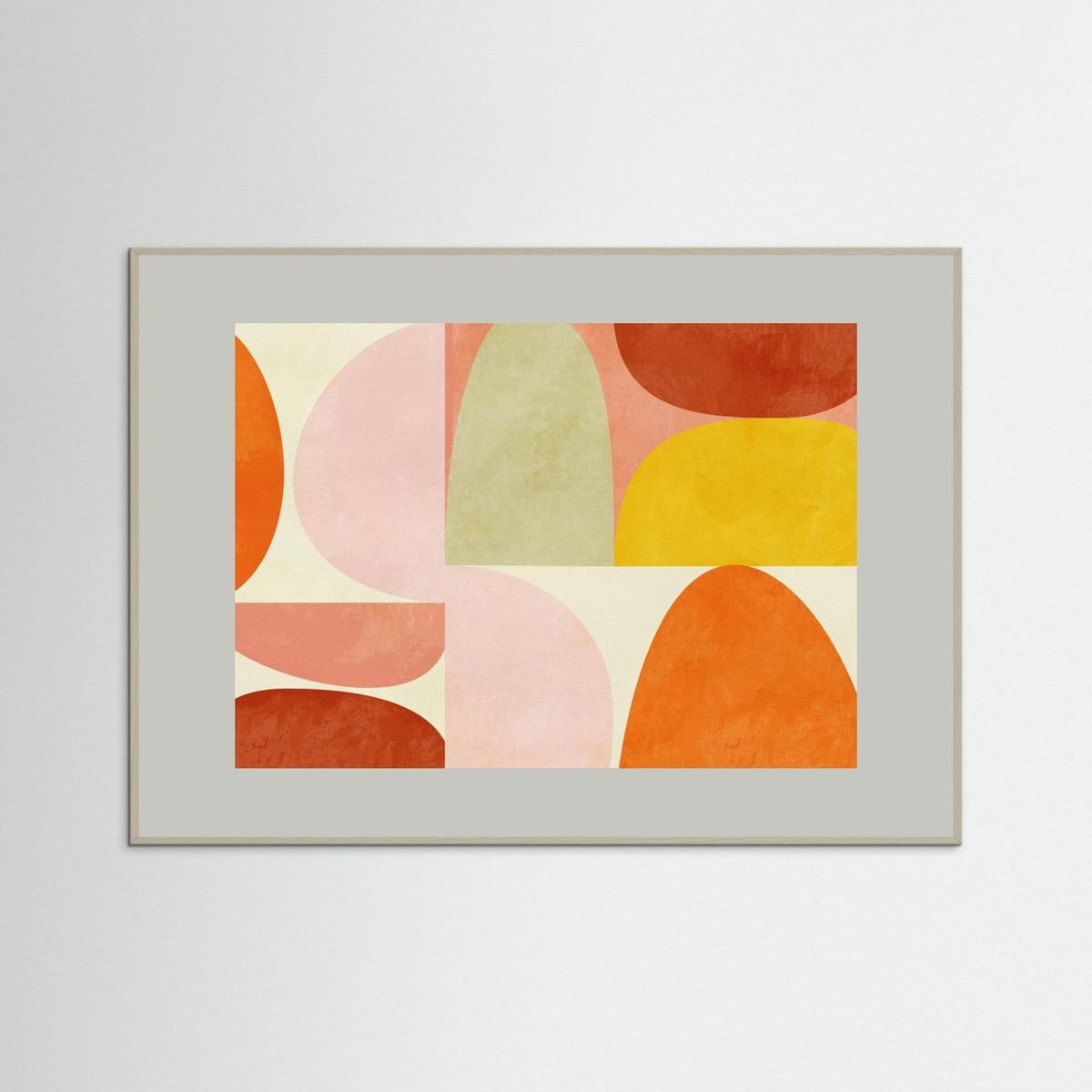 Warm Pastel Geometry