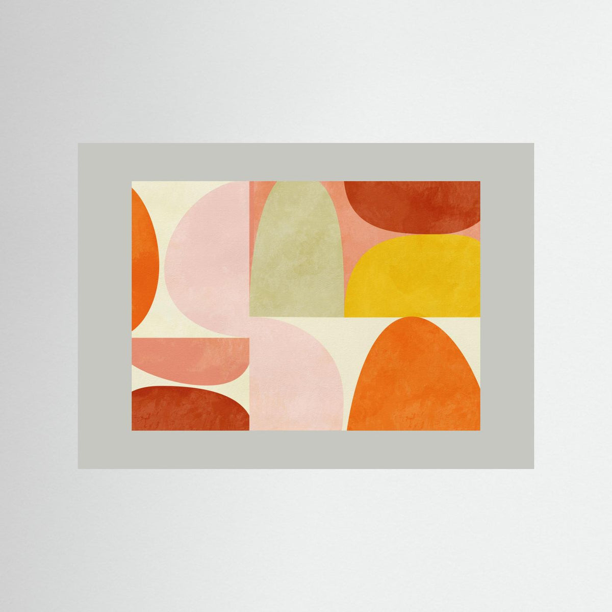 Warm Pastel Geometry