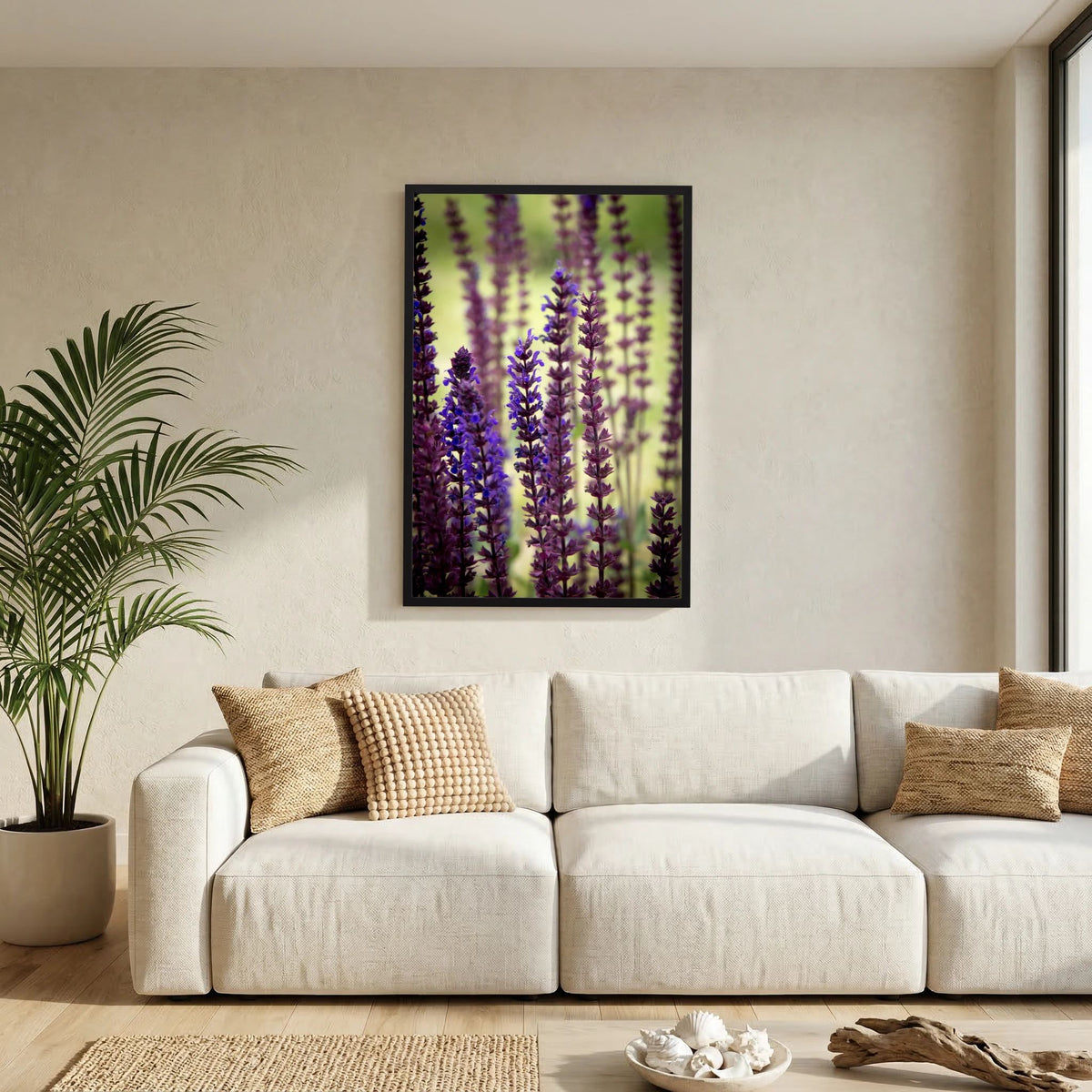Purple flowers