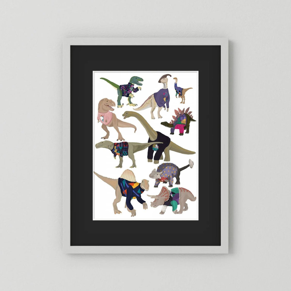 Dinosaurs In 80s Jumpers 
