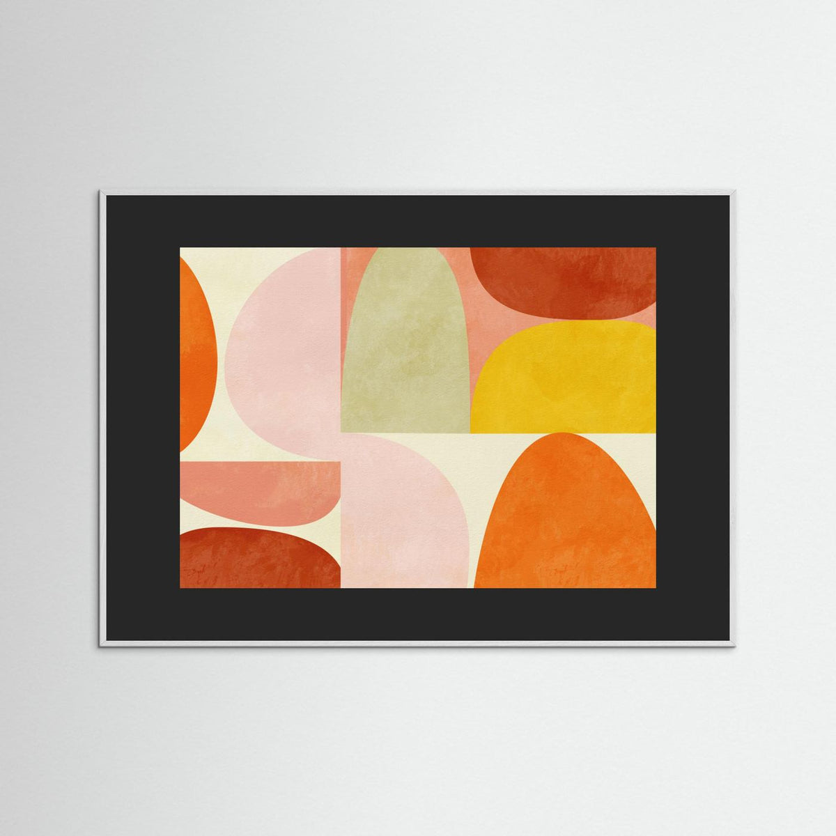 Warm Pastel Geometry 