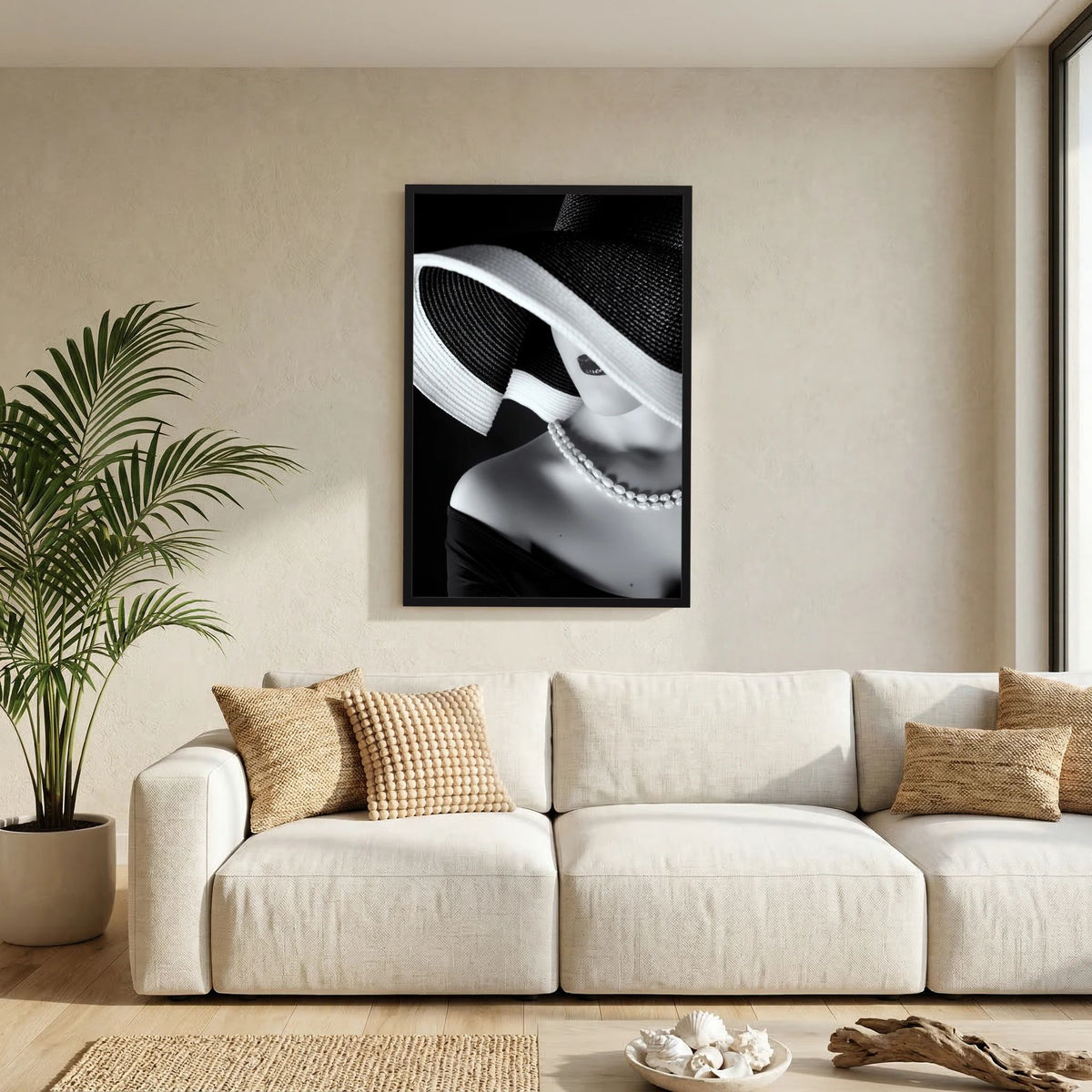 La femme au chapeau 