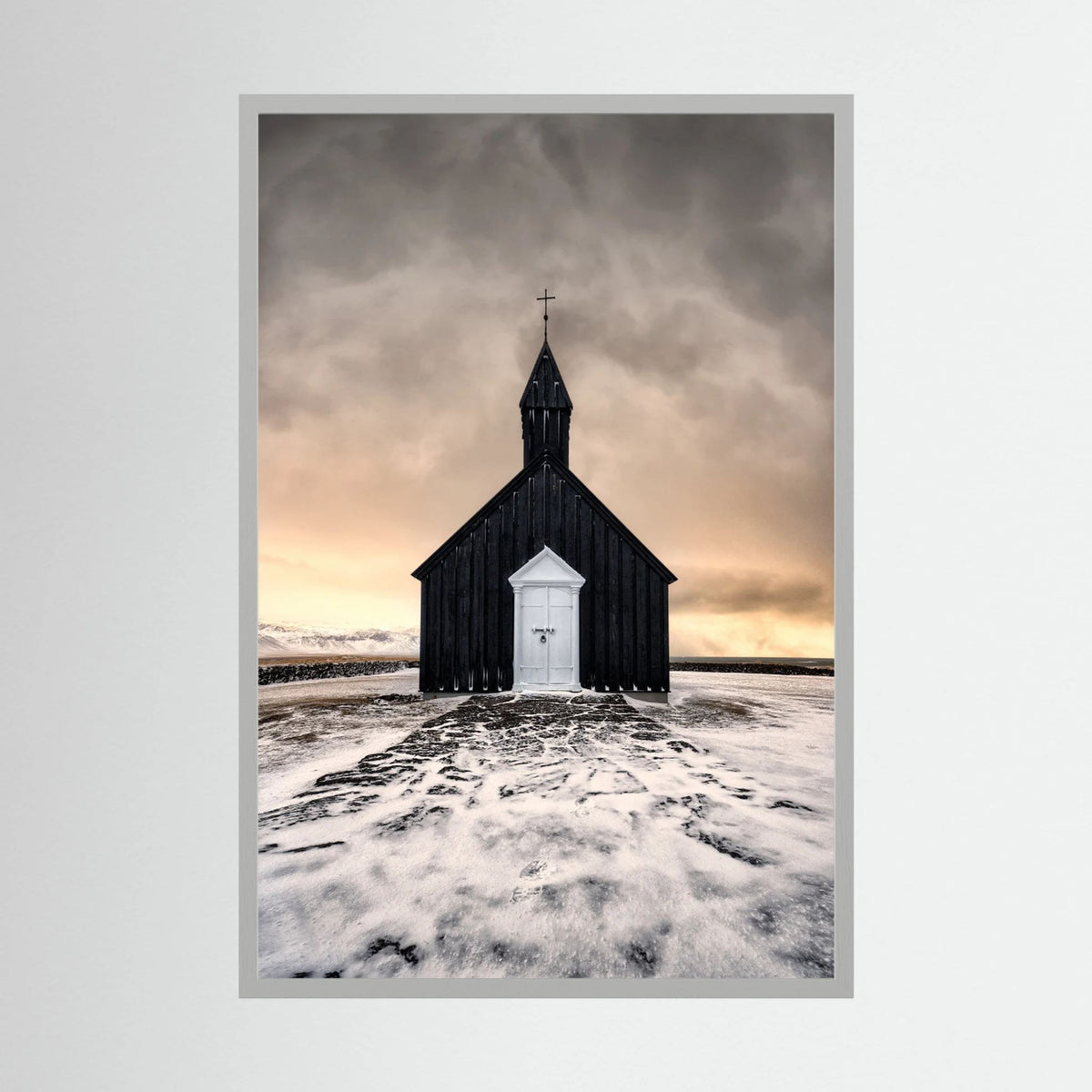 Iceland Black Church 