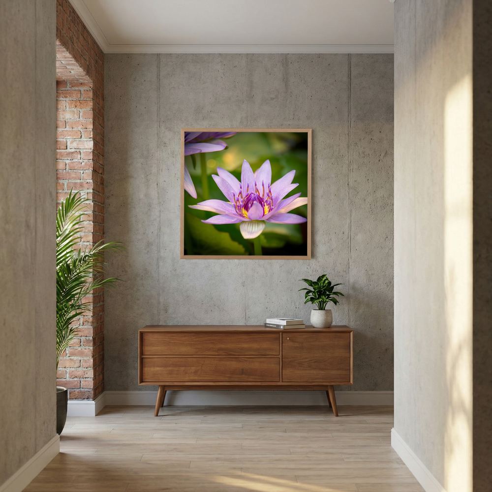 Purple Water Lily