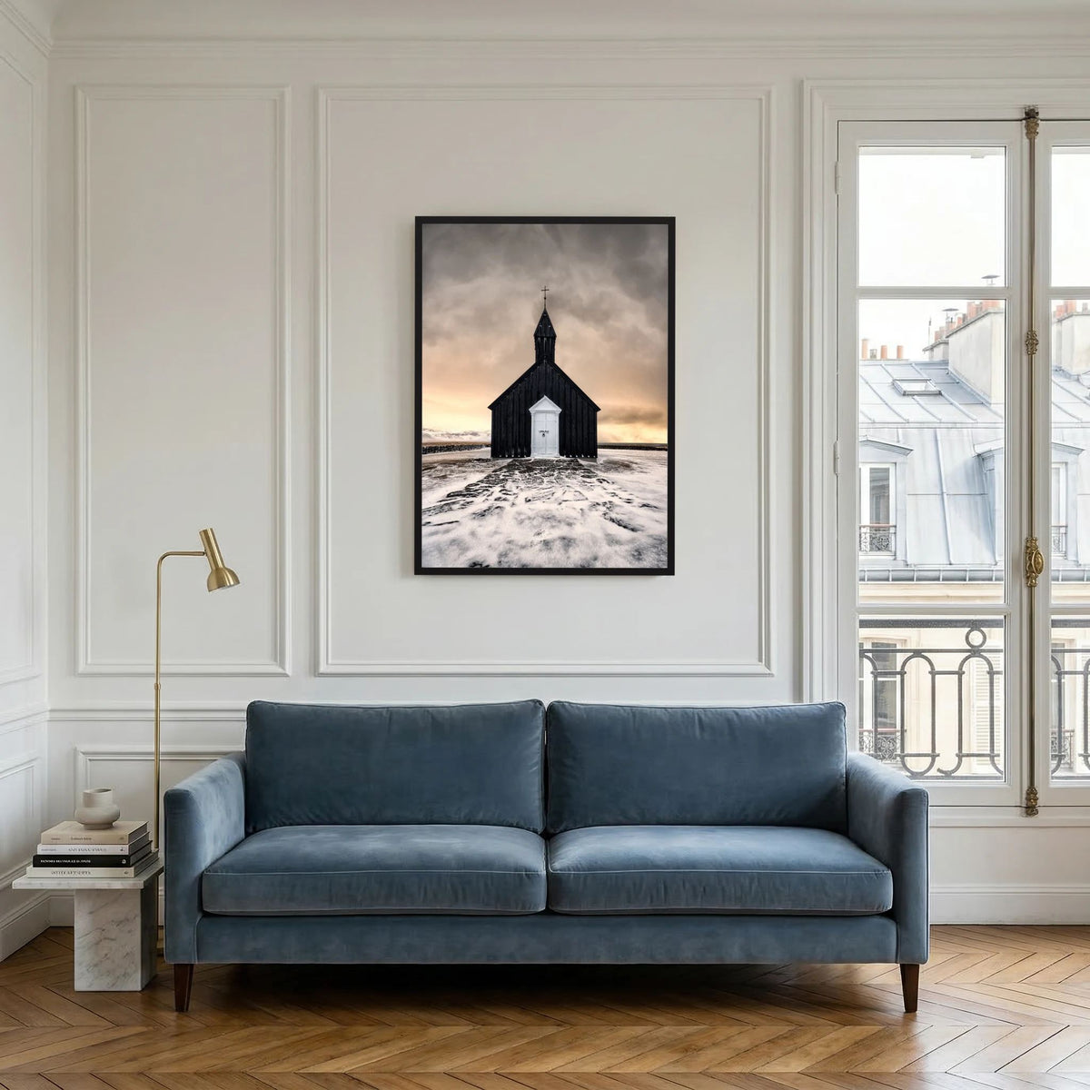 Iceland Black Church 