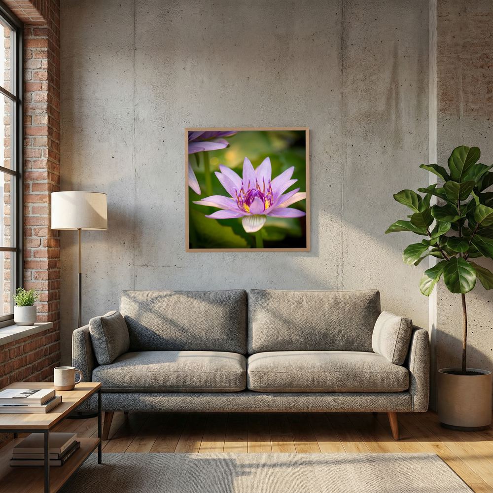 Purple Water Lily