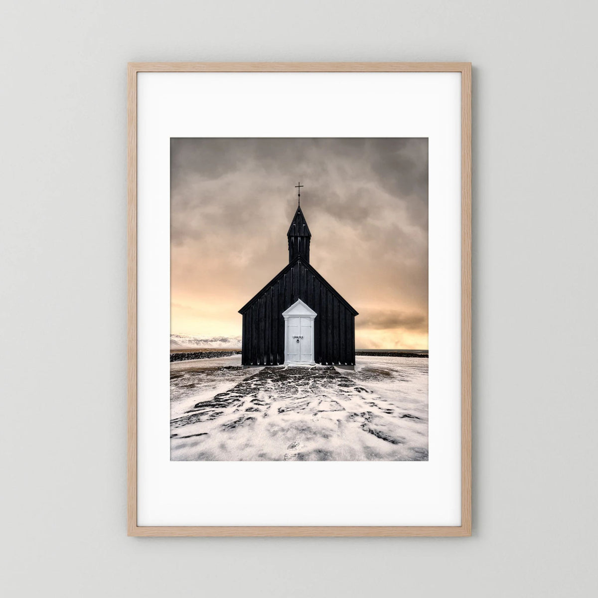 Iceland Black Church 
