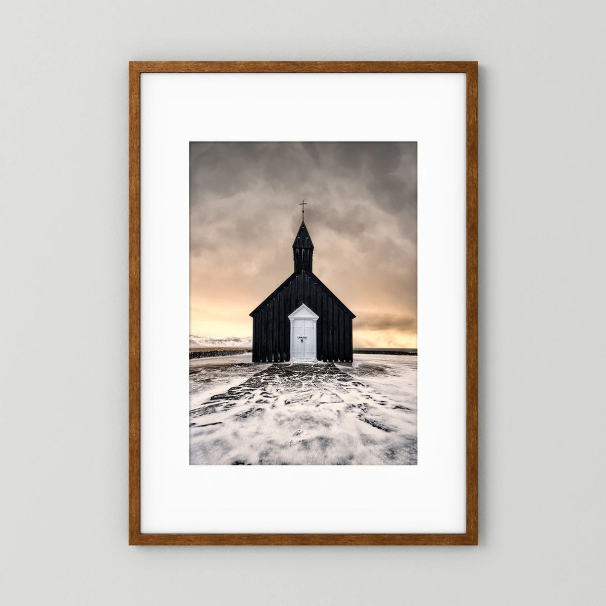 Iceland Black Church 
