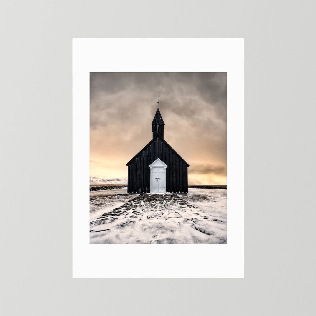 Iceland Black Church 