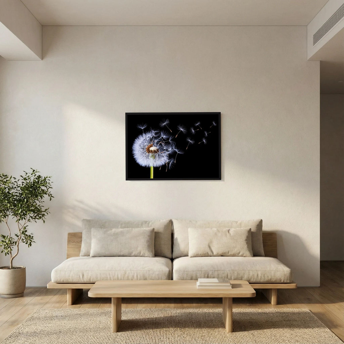 Dandelion Blowing 
