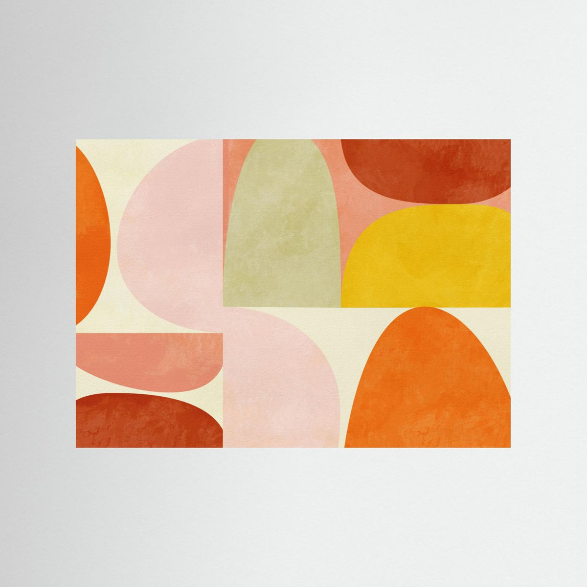Warm Pastel Geometry 