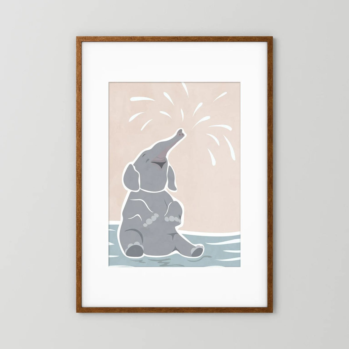Cute scandi elephant 