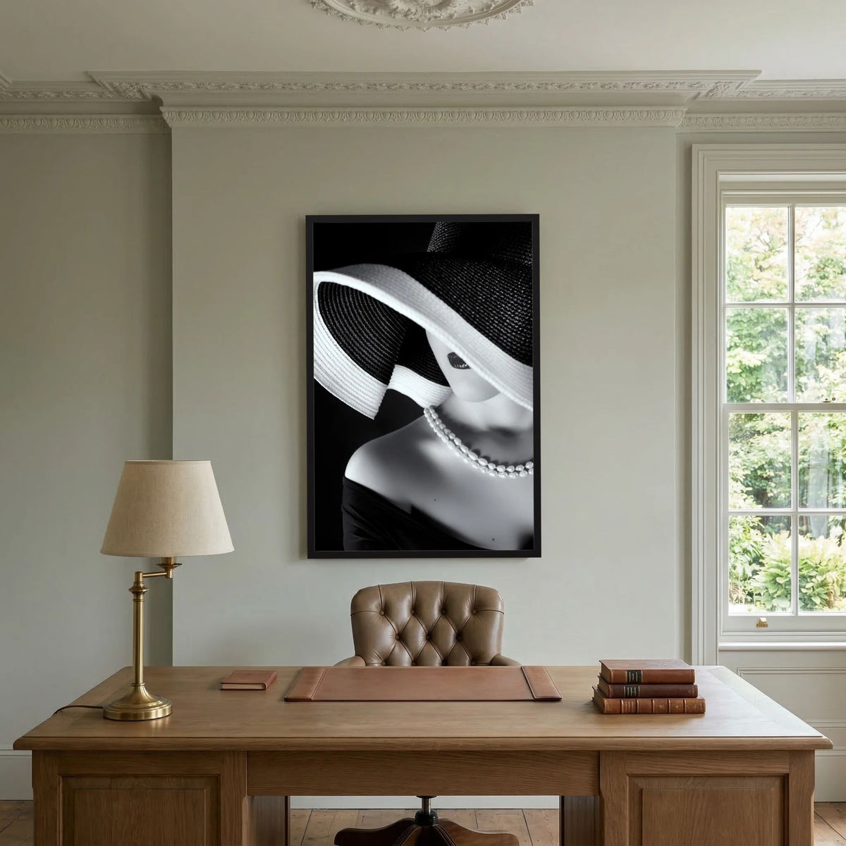 La femme au chapeau 
