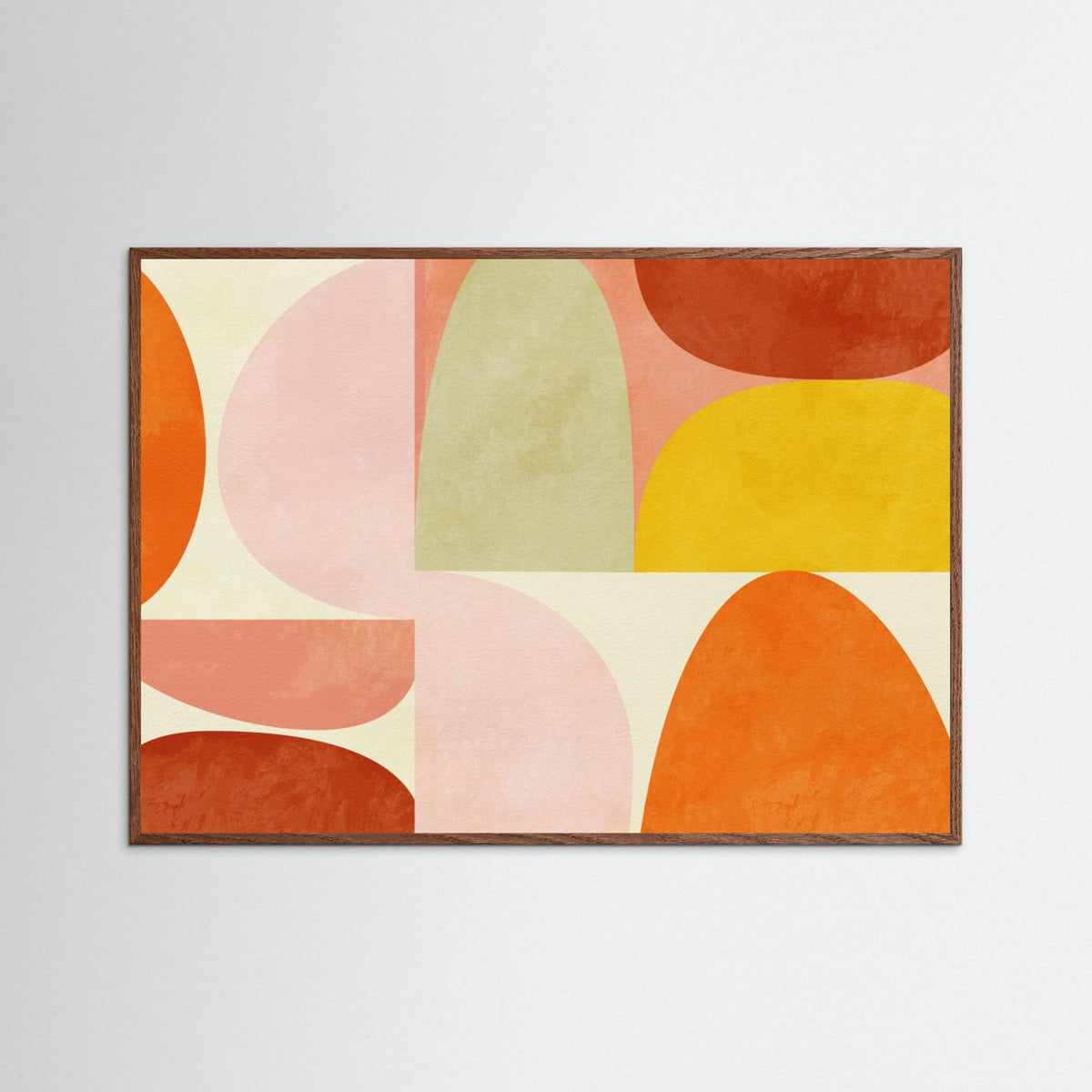 Warm Pastel Geometry