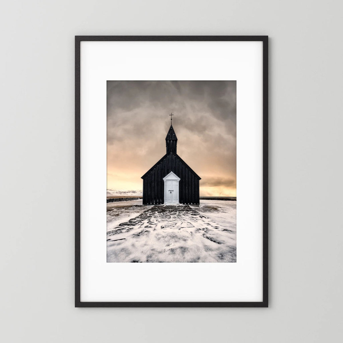 Iceland Black Church 