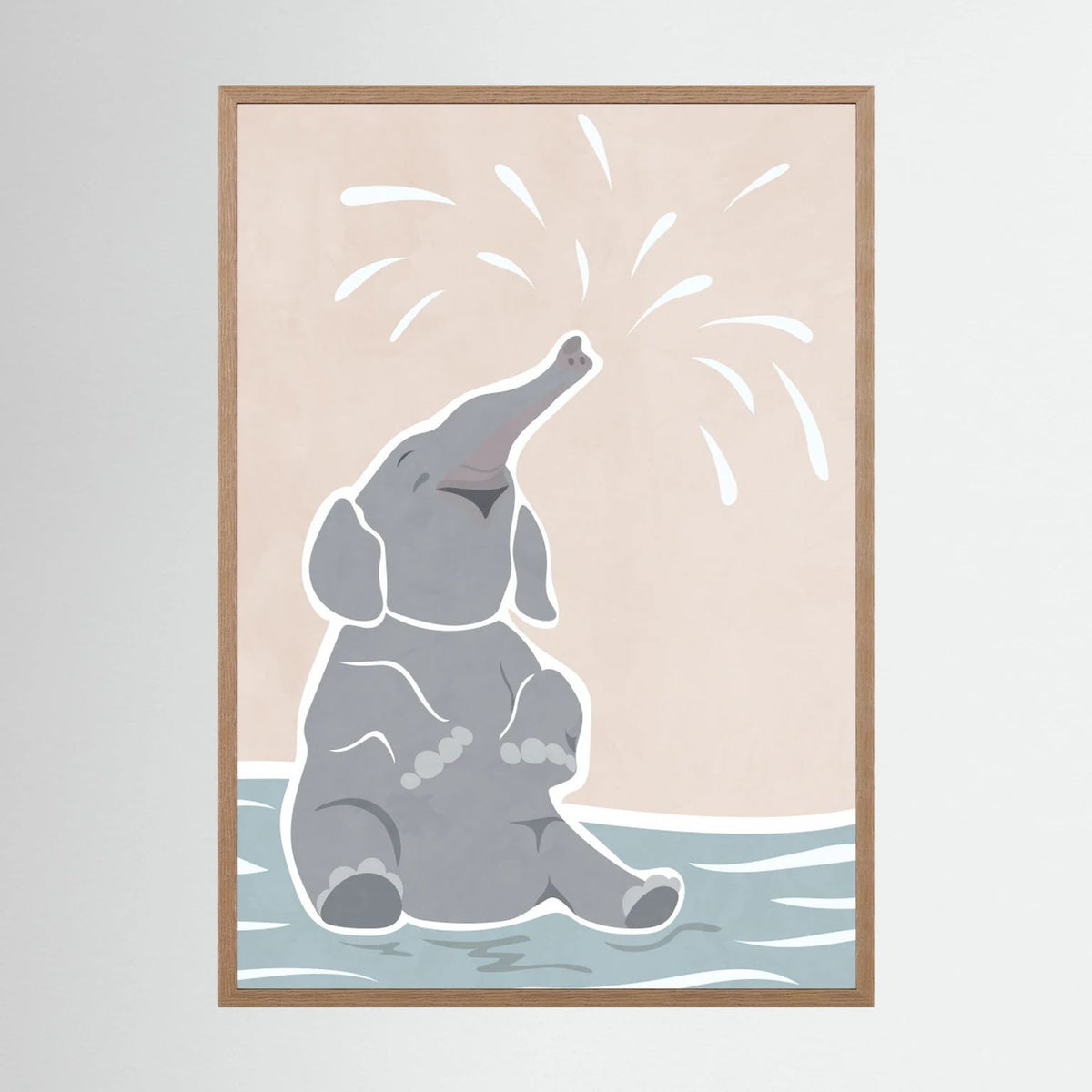 Cute scandi elephant 