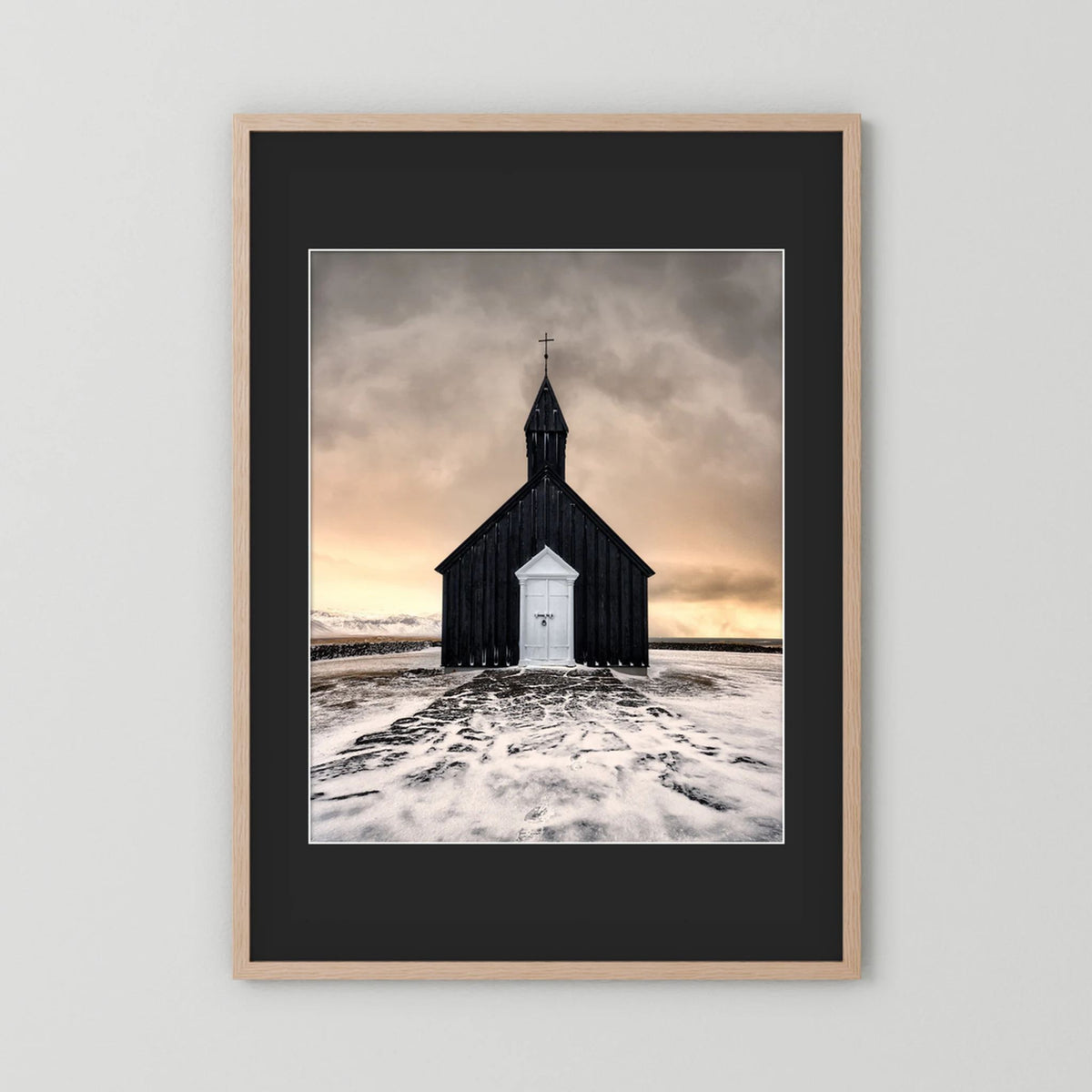 Iceland Black Church 